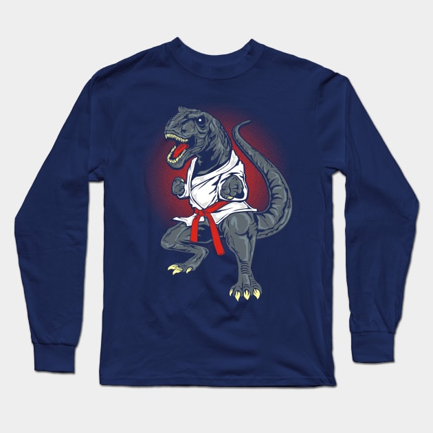 Kara T-rex Long Sleeve T-Shirt by arace